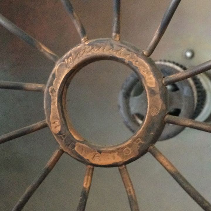 【1月限定価格】超珍品　昭和レトロ　松下電器反射式電気ストーブ1号機　稼働品