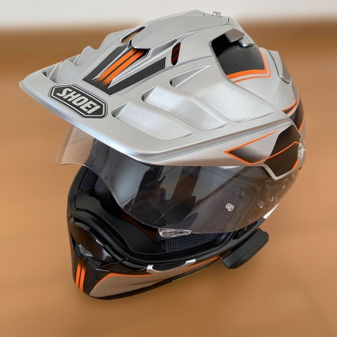 SHOEI ホーネットシルバー・オレンジ