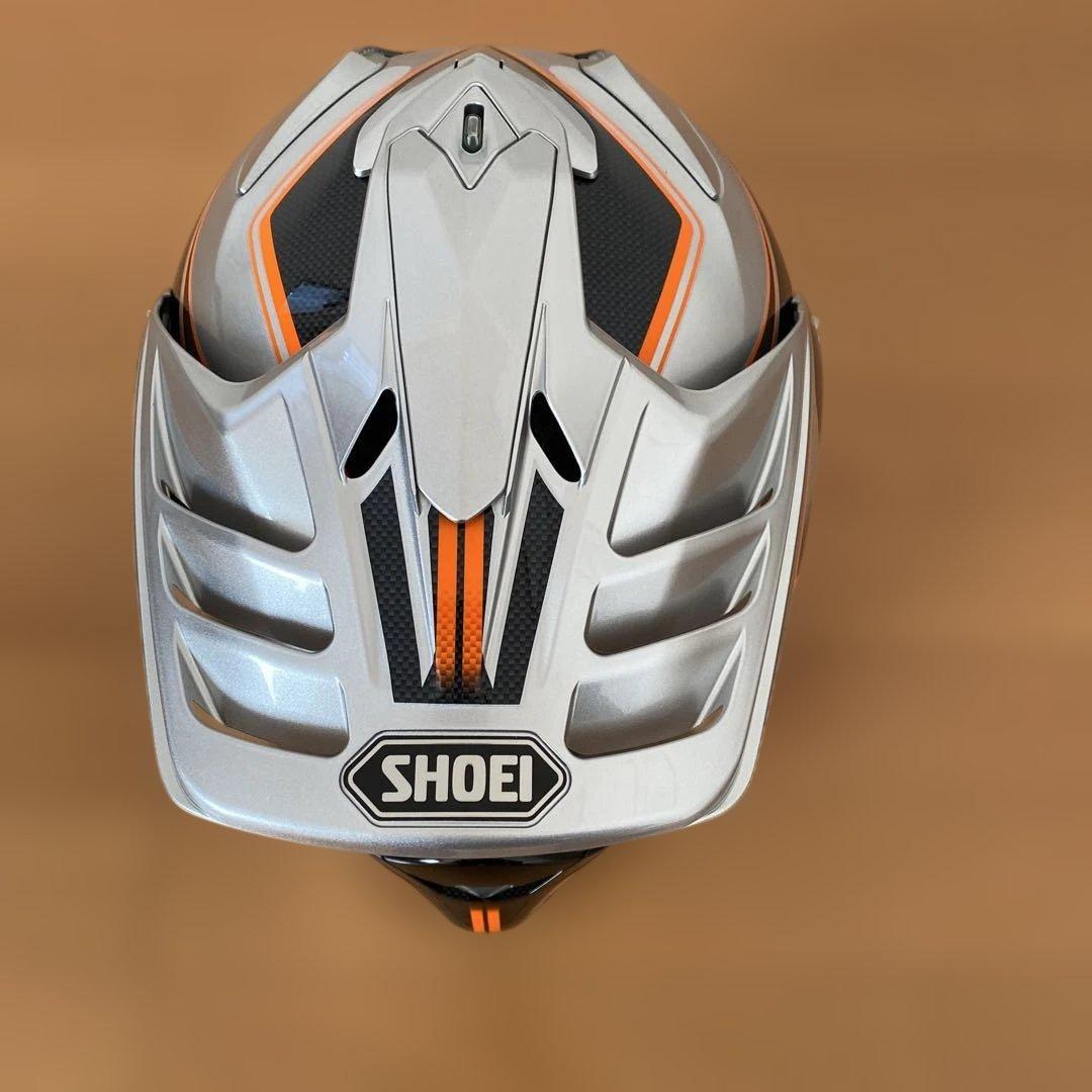 SHOEI ホーネットシルバー・オレンジ