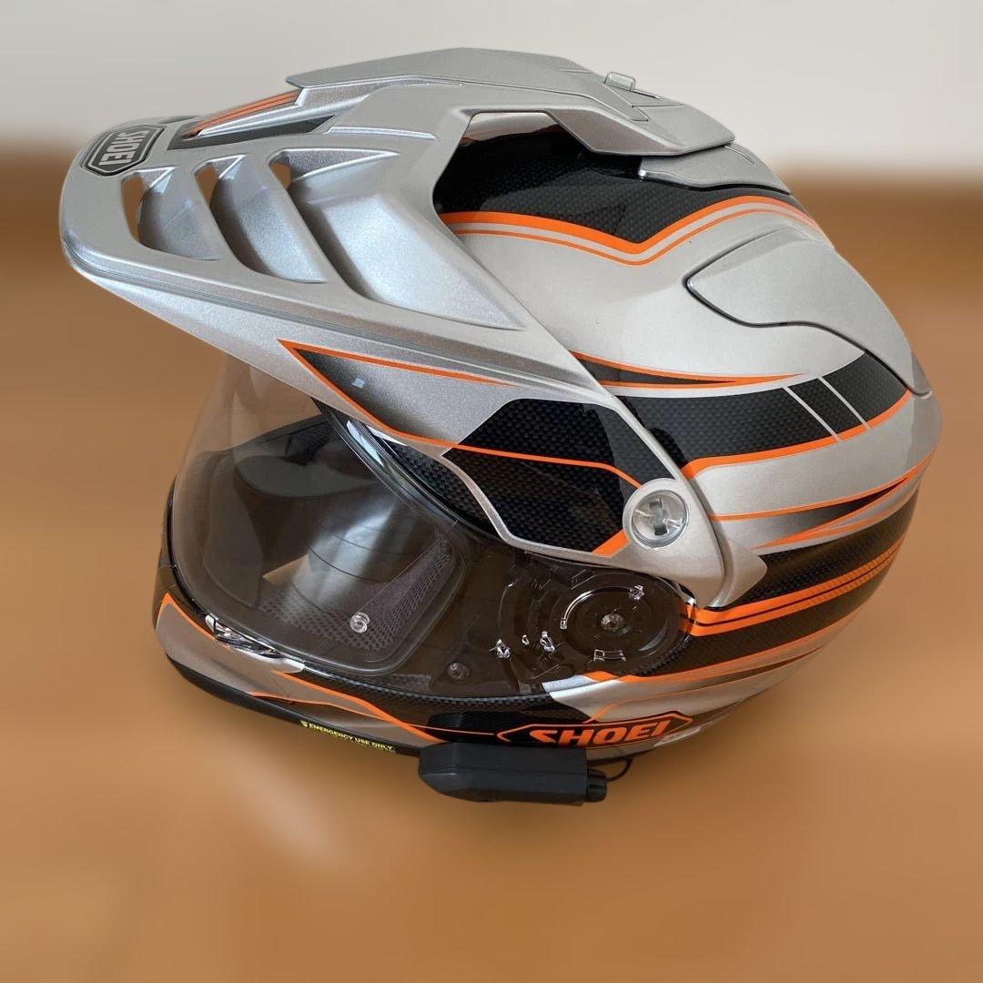SHOEI ホーネットシルバー・オレンジ