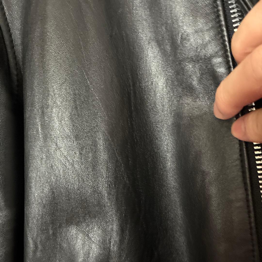 Schott シングルライダース ブラック M