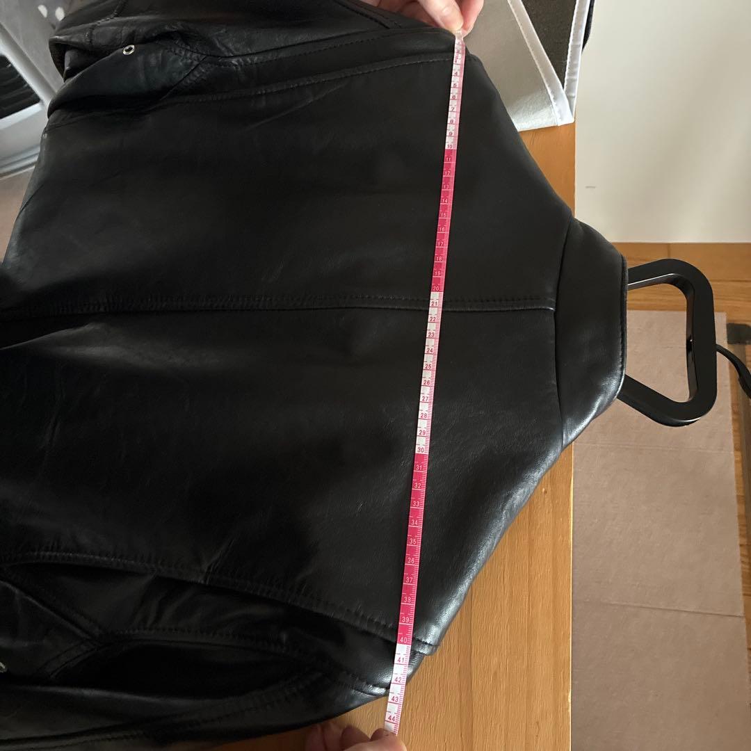 Schott シングルライダース ブラック M