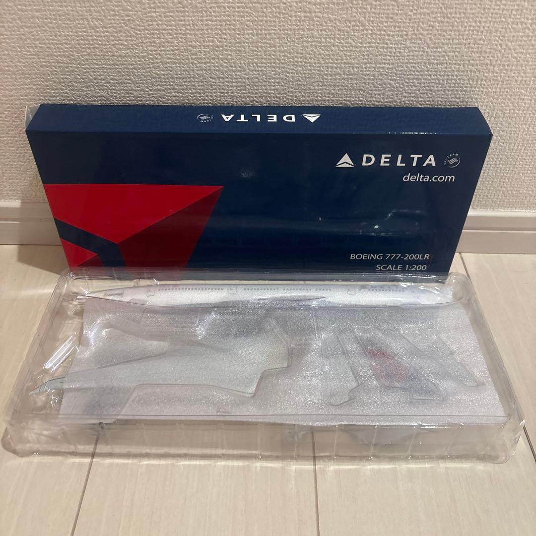 ✨非売品✨デルタ航空 777-200LR 1:200