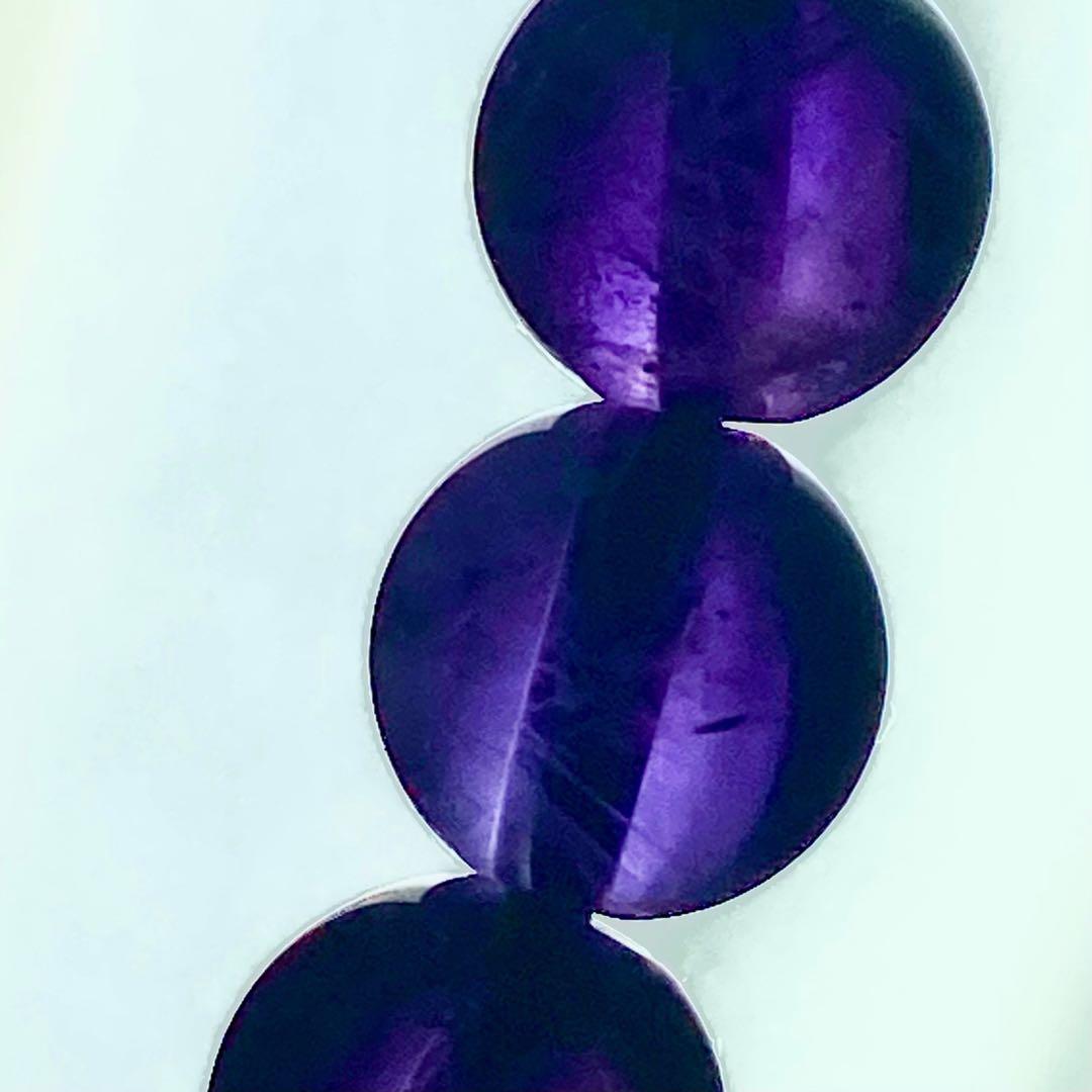 ◆アメジスト◆紫水晶ブレス◆8ミリ玉◆