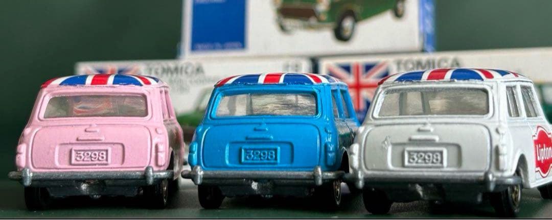 トミカ ミニクーパー リプトン特注 3台セット