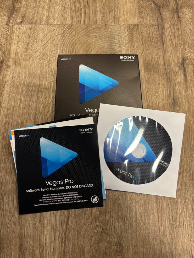 DJ機材 sony vegas pro version12