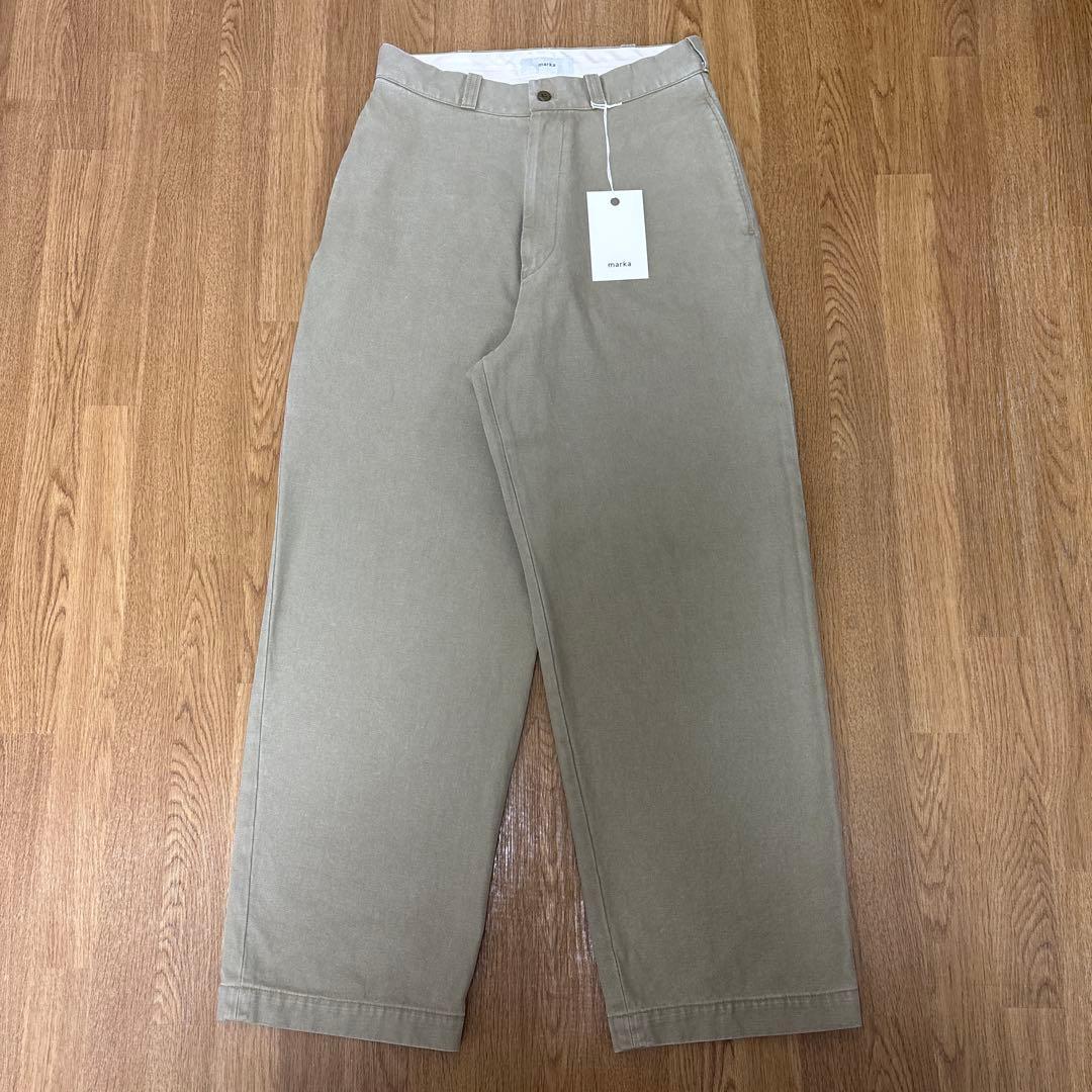 【marka】U.S.ARMY CHINO TROUSERS 新品、未使用