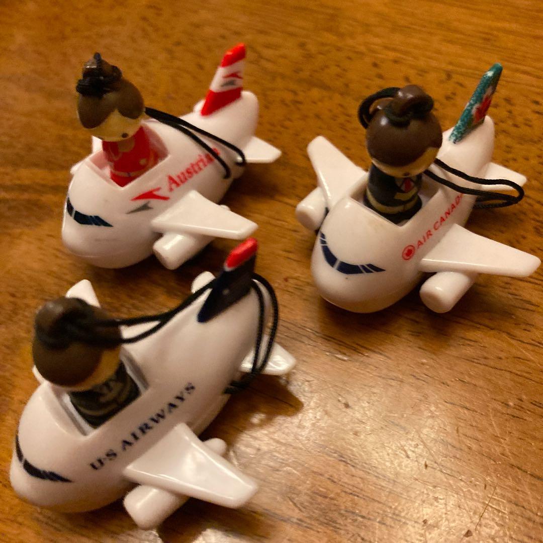 メルカリ便　新品未使用　プルバック　エアプレーン　ウィズ　CA  ３種3機