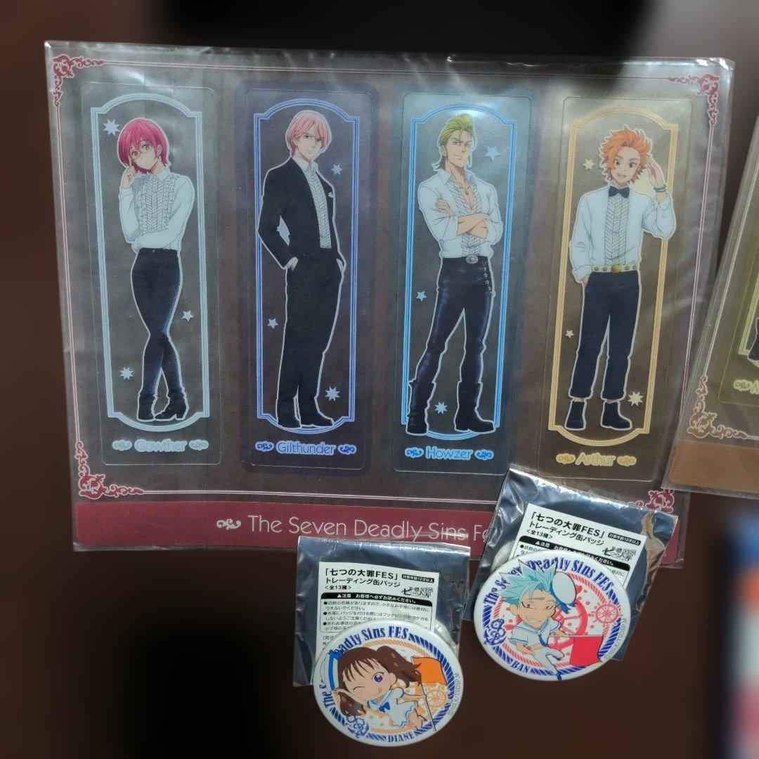 七つの大罪　七つの大罪フェス　非売品トランプ　uno DVD　バッジ　まとめ売り