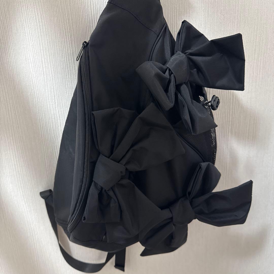 merry jenny ribbon ワンショルダーバッグ ブラック