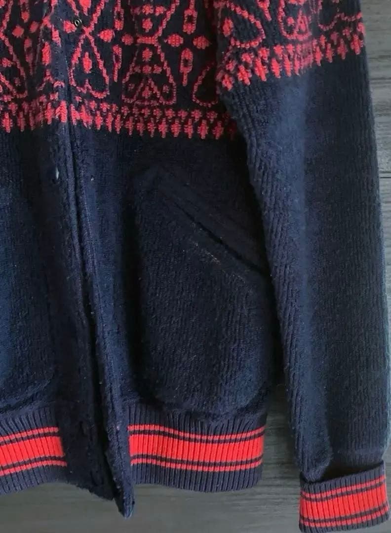 【レア】＊ヒステリックグラマー＊ノルディック柄×ヒスガール＊ジャケット❣️