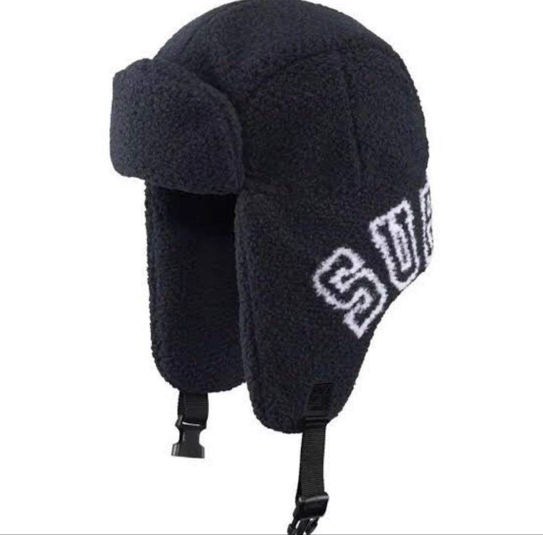 帽子 2023Supreme Sherling Trooper Black SM