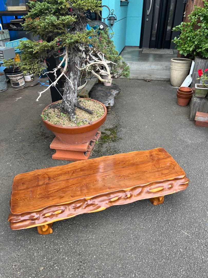 一枚板座卓、一枚板テーブル、無垢材テーブル、