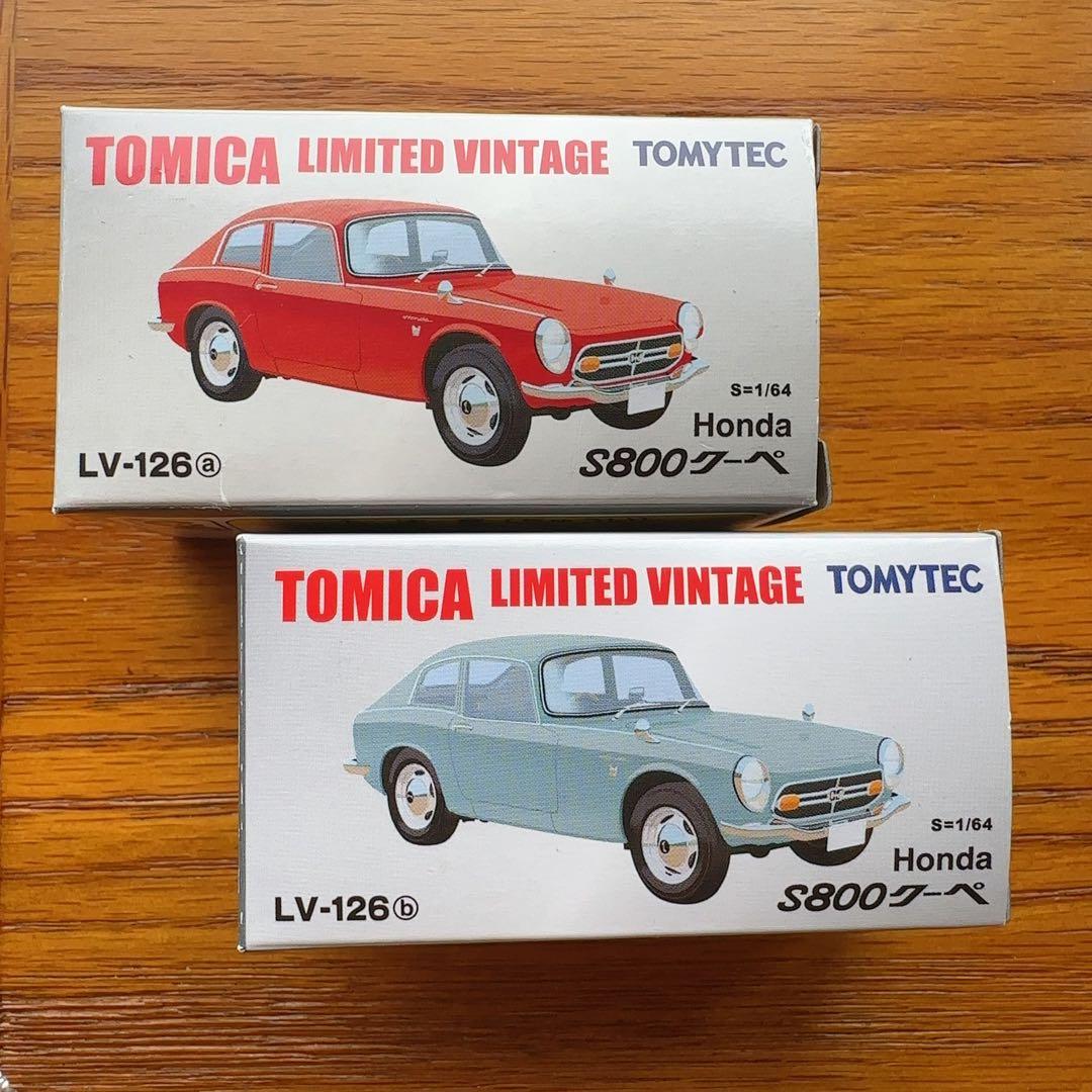 新品 トミカリミテッドヴィンテージ Honda S800 クーペ まとめ売り