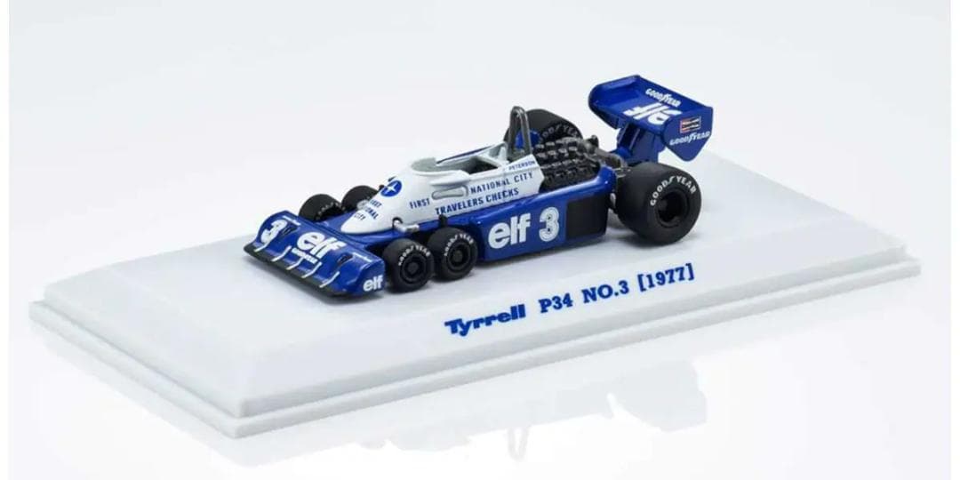 京商 1/64 ファミマ限定 Tyrrell タイレル P34 3種3台セット