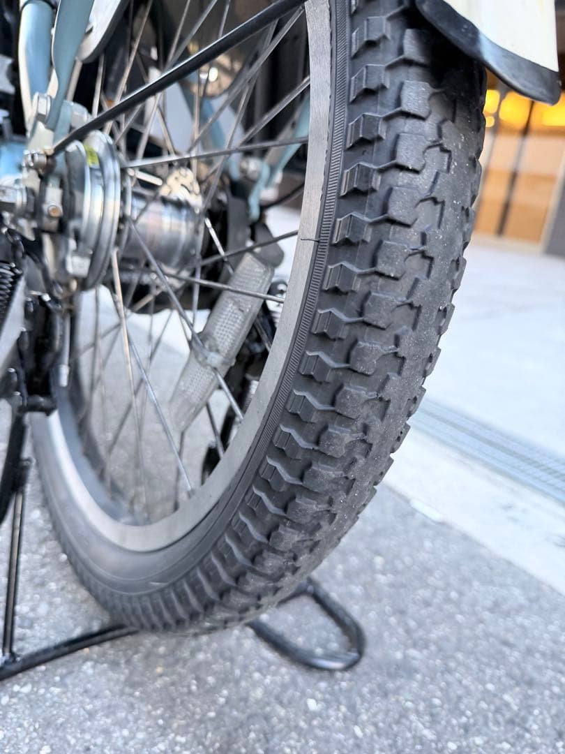 大阪府　子供乗せ　ヤマハ　電動アシスト自転車 チャイルドシート付き 青