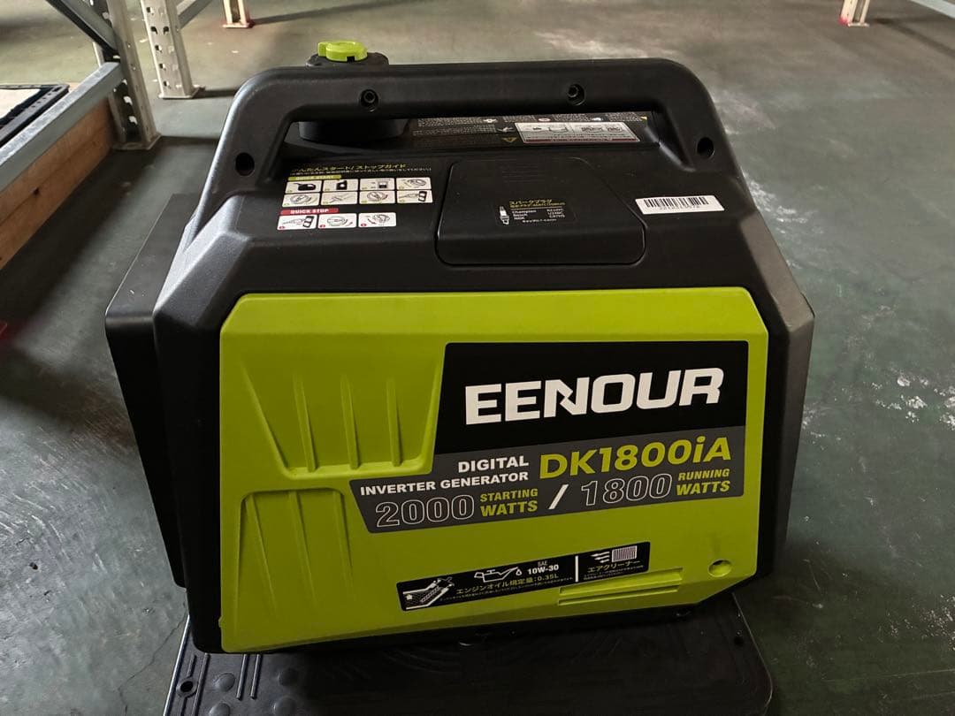EENOUR DK1800iA デジタルインバータ発電機