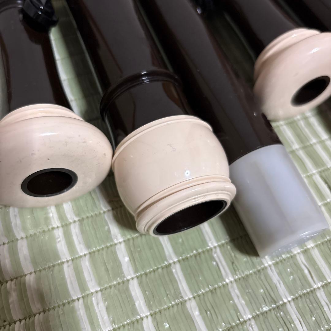 YAMAHA ヤマハ　テナーリコーダー ケースYRT-304BⅡ 3本セット