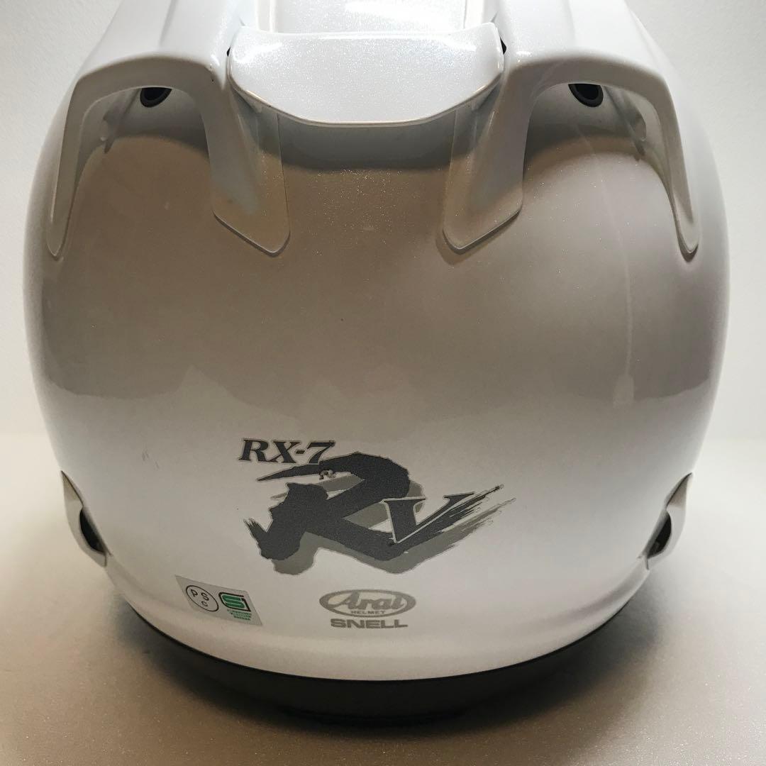 Arai フルフェイスヘルメットRX-7 RR5 Mサイズ　ホワイト