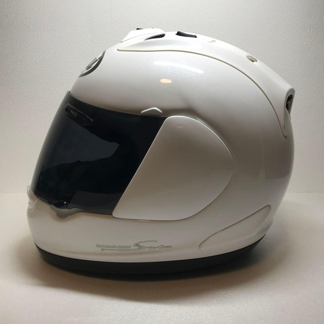 Arai フルフェイスヘルメットRX-7 RR5 Mサイズ　ホワイト