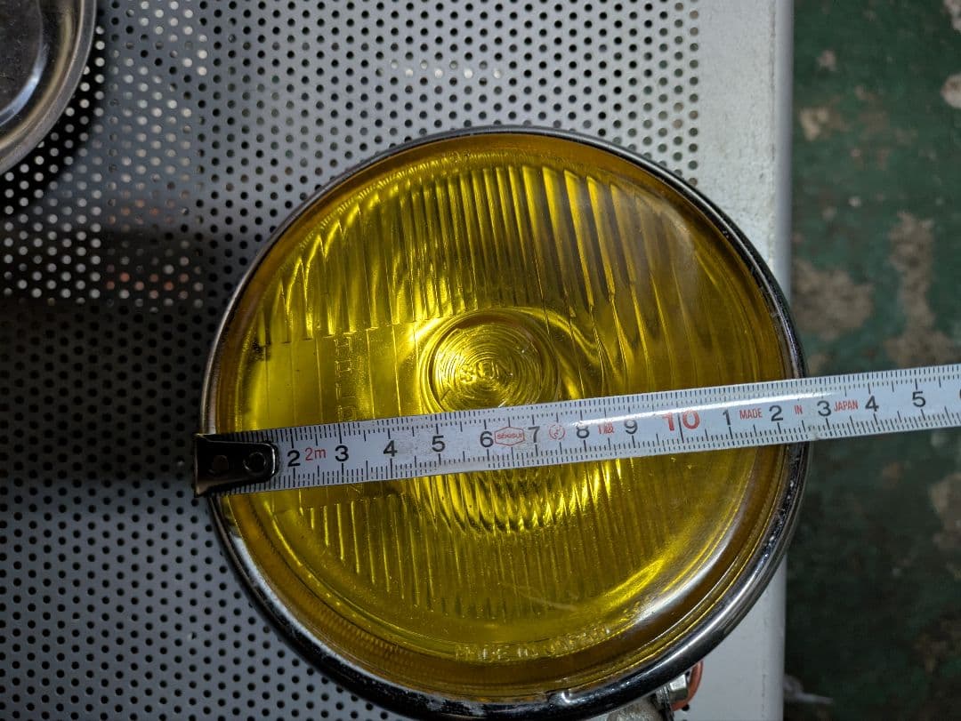 フォグランプ デュアルカウルロケットカウル 2個セット H3 イエローレンズ