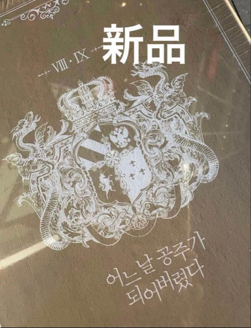 ある日、お姫様になってしまった件について　韓国　公式品 イラストブック