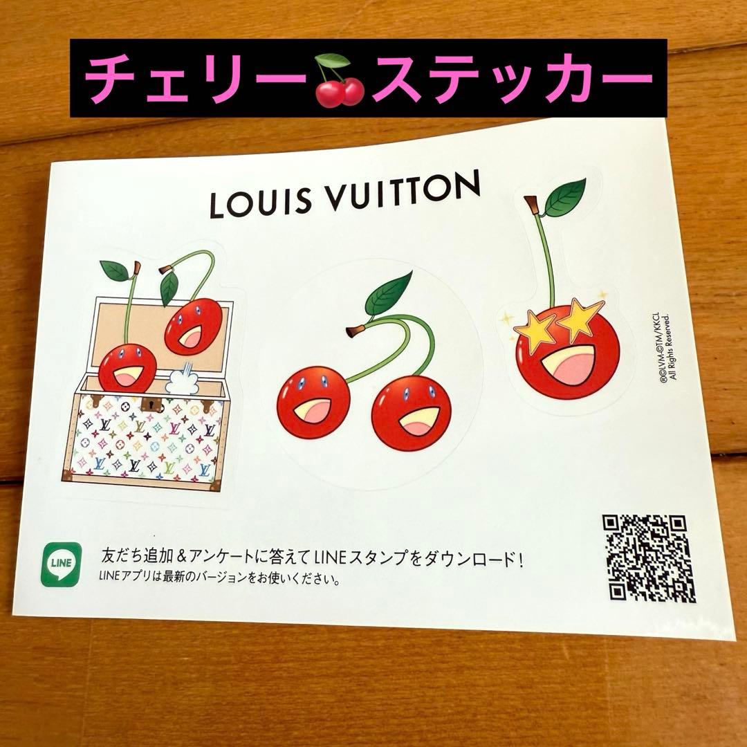 新品未使用♪ルイヴィトン村上隆コラボ♪ チェリージョッパー３点セット