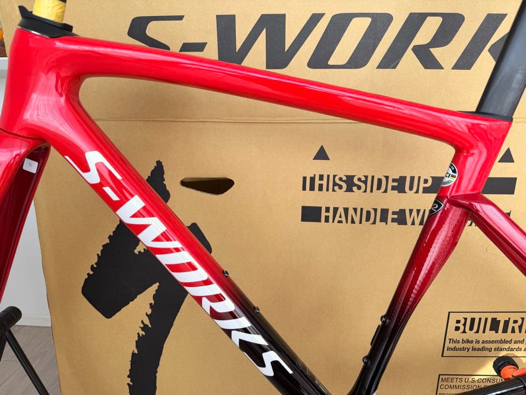【年内限定値下】S-Works Tarmac SL7 フレームセット　52サイズ