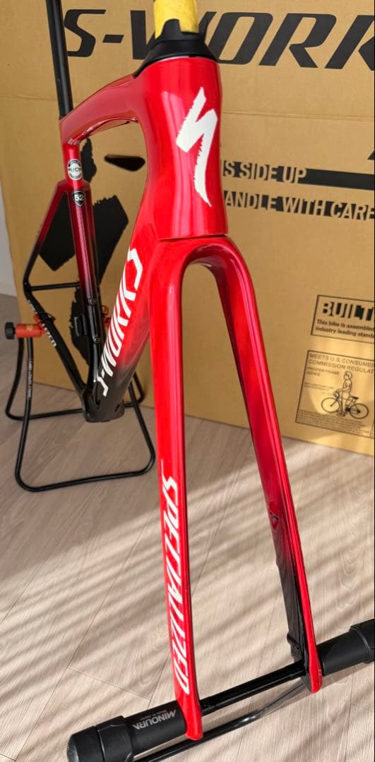 【年内限定値下】S-Works Tarmac SL7 フレームセット　52サイズ