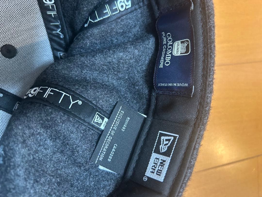 PC 59FIFTY Cashmere カシミヤ ドジャース チャコール