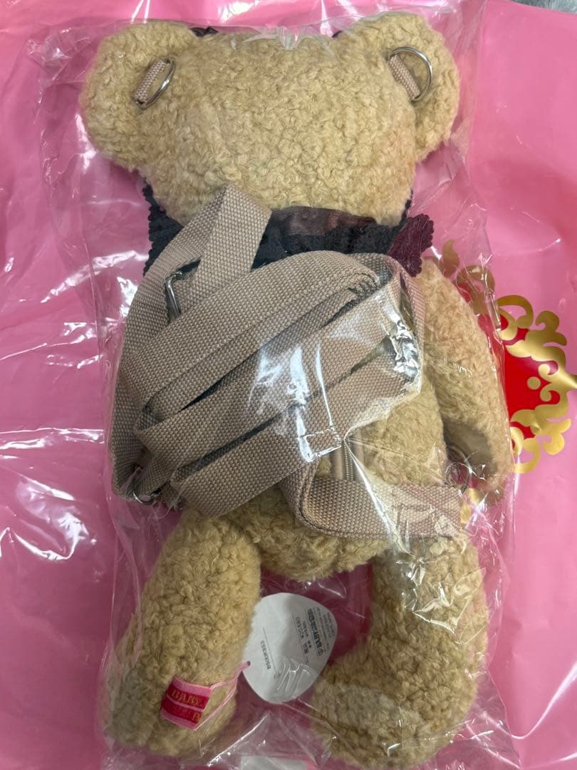 新品未開封品 BABY ぬいぐるみショルダーバッグ ミルクティー