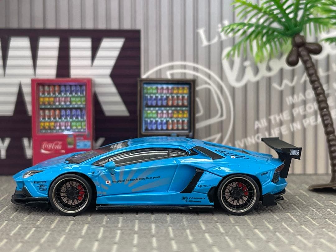 MINI GT 5台+ジオラマセット