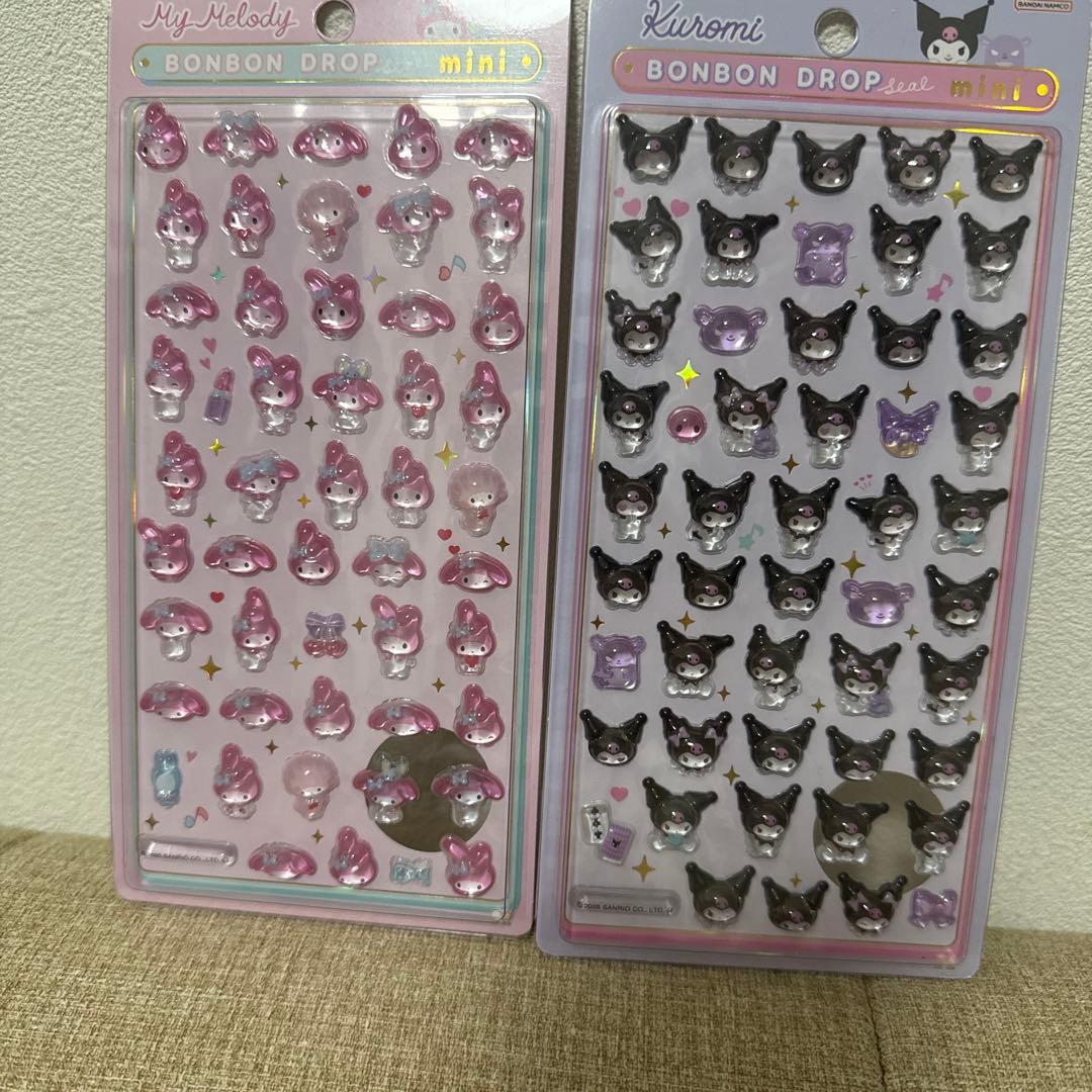 サンリオ　ボンボンドロップミニシール8枚セット