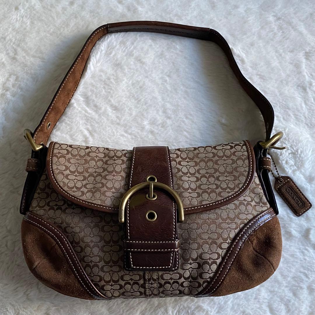 OLD COACH オールド コーチ ソーホー スエード ミニシグネチャー