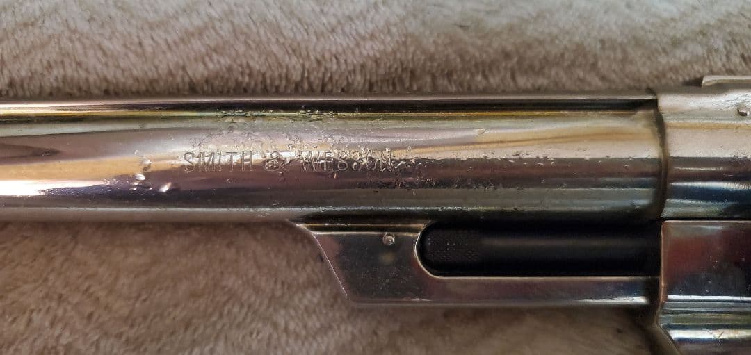 ロ*ー様 金属製モデルガン　当時物　CMC S&W M29 44マグナム　8イン