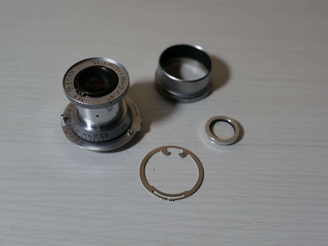 LEICA Elmar 50mm F3.5 赤エルマー ダイヤマーク