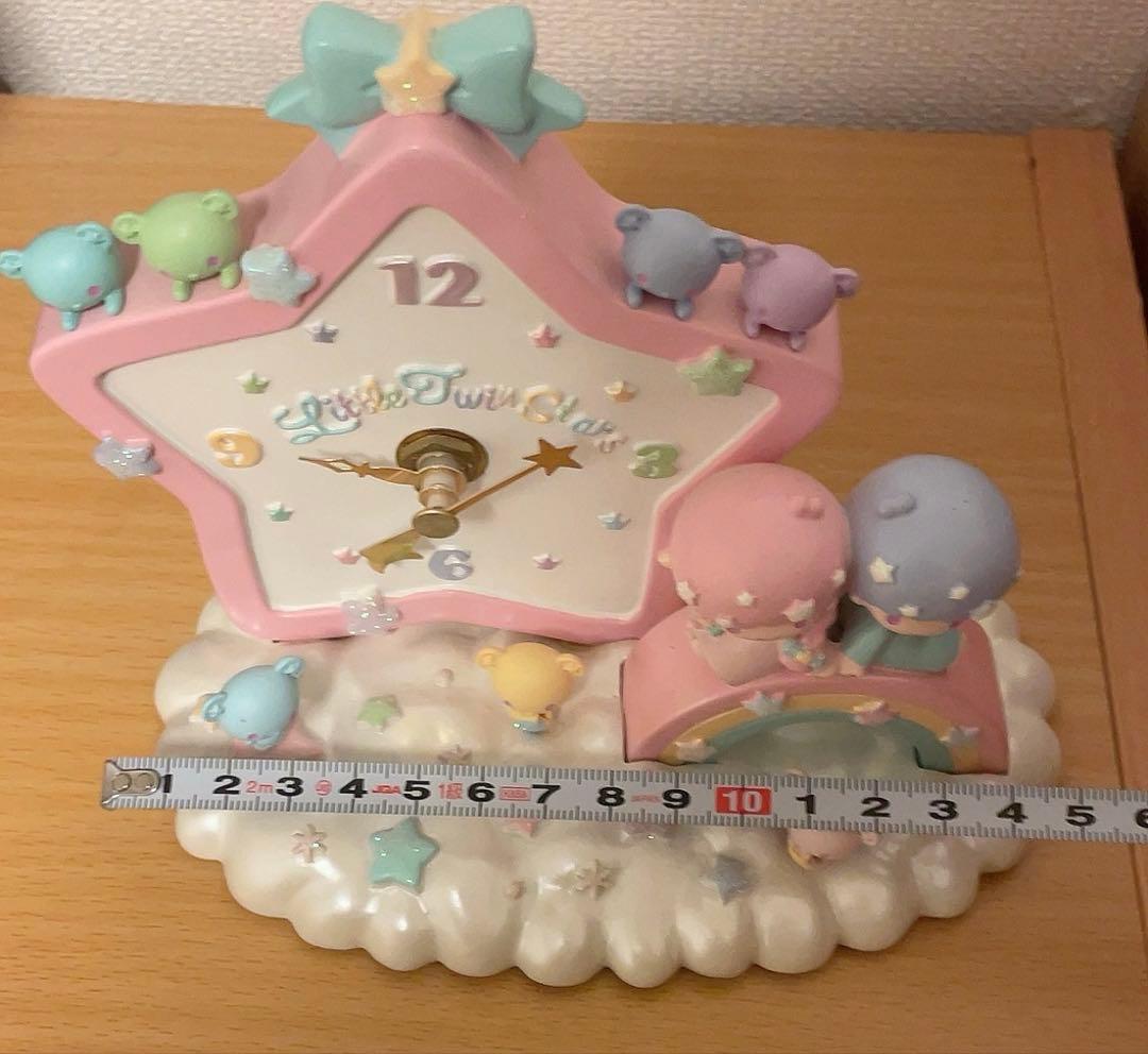 キキララ　置き時計　時計　リトルツインスターズ　未使用に近い　激レア　サンリオ