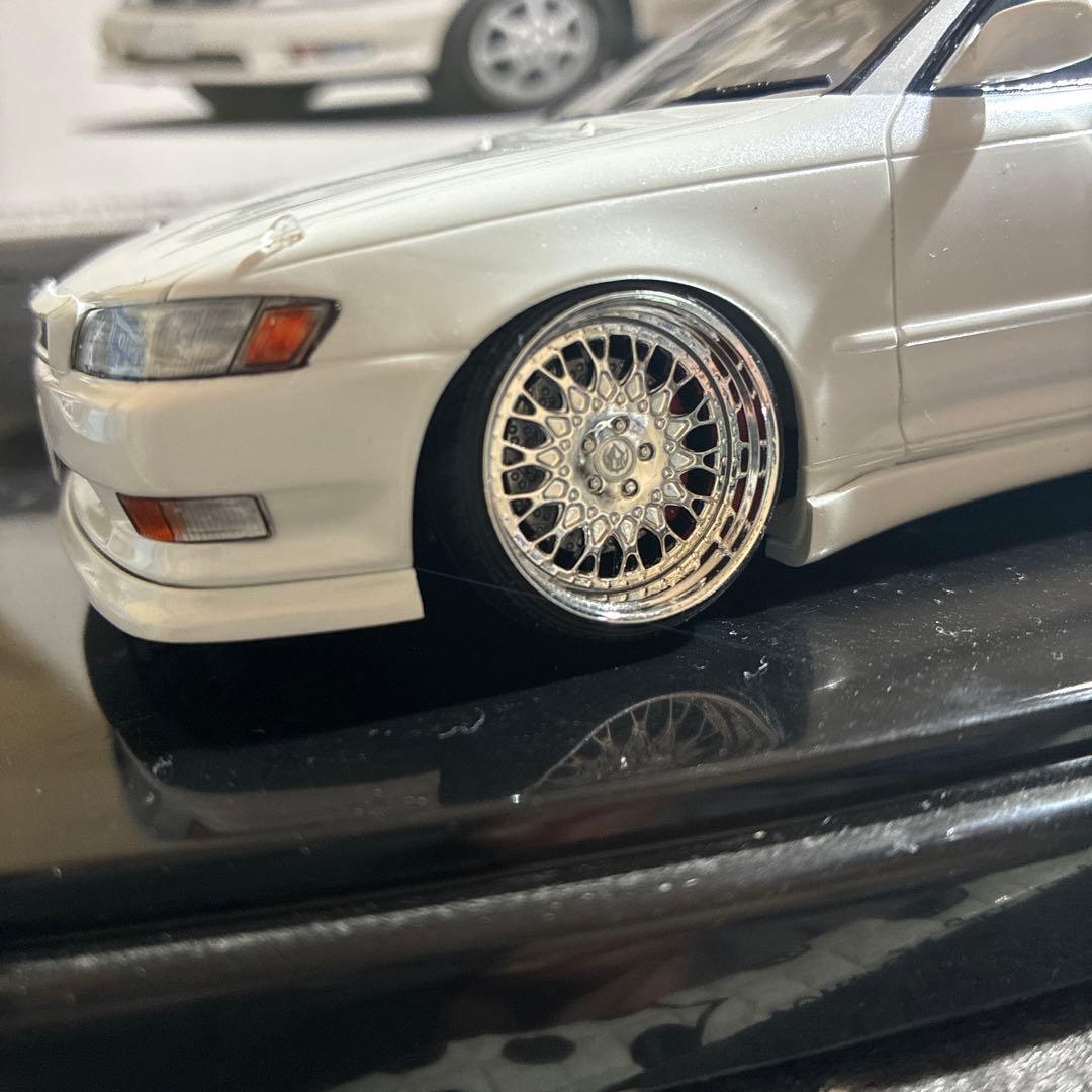 JZX90 マークII プラモデル完成品1/24
