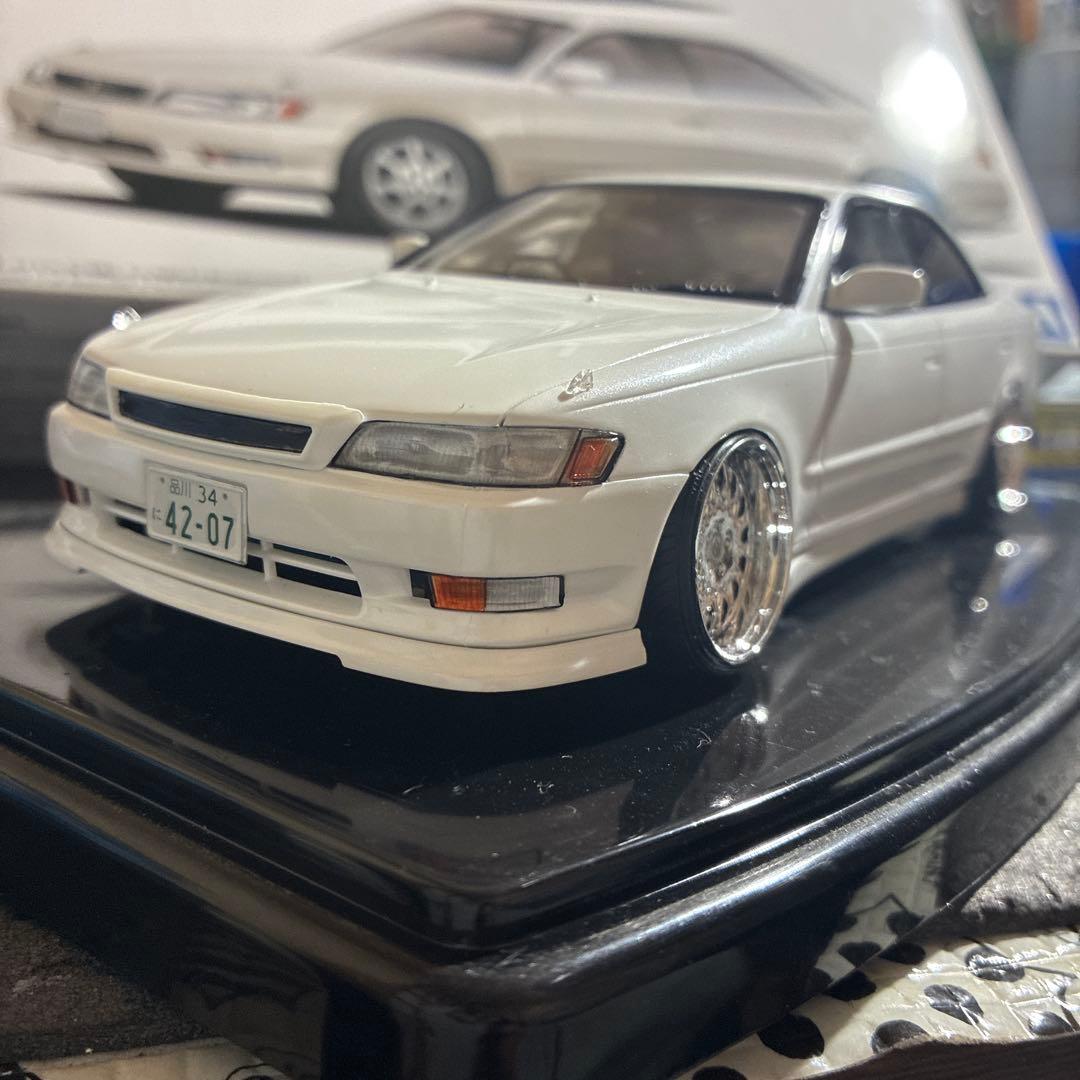 JZX90 マークII プラモデル完成品1/24
