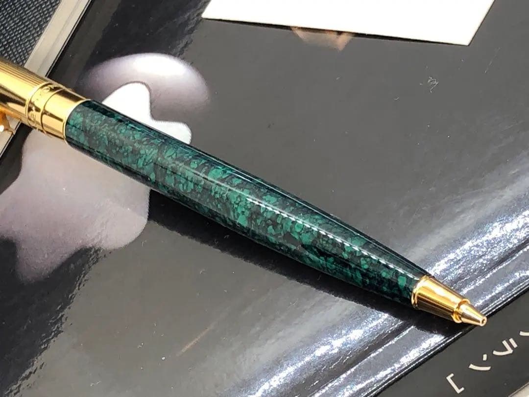 モンブラン　★幸運を導くグリーン・メノウ・入手困難な逸品！★最高級★未使用保管品