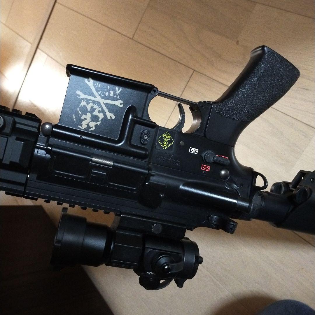 HK416デブグルカスタム マルイ製　クロスボーン仕様