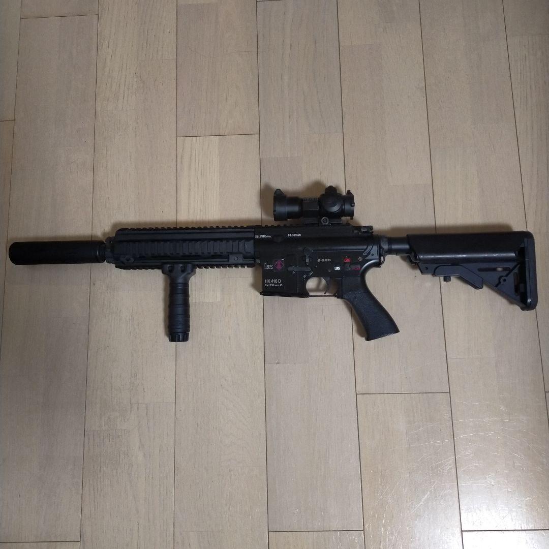 HK416デブグルカスタム マルイ製　クロスボーン仕様