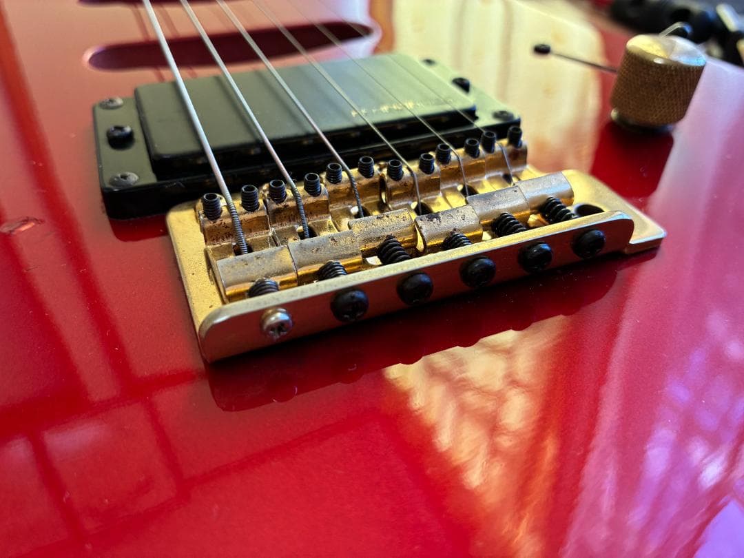 Fernandes エレキギター レッド