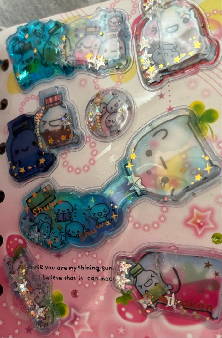 シール帳　完成品　ボンボンドロップシール おはじきシール