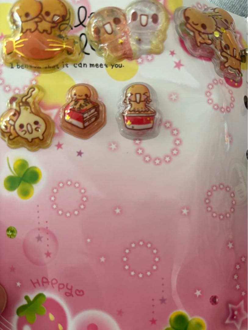 シール帳　完成品　ボンボンドロップシール おはじきシール