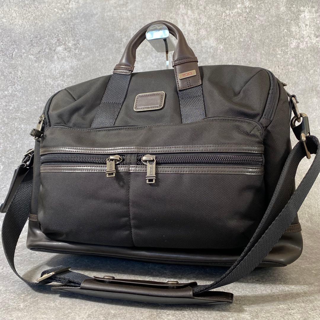 TUMI ALPHA BRAVO　ビジネスバッグ　ショルダー 2way ブラック