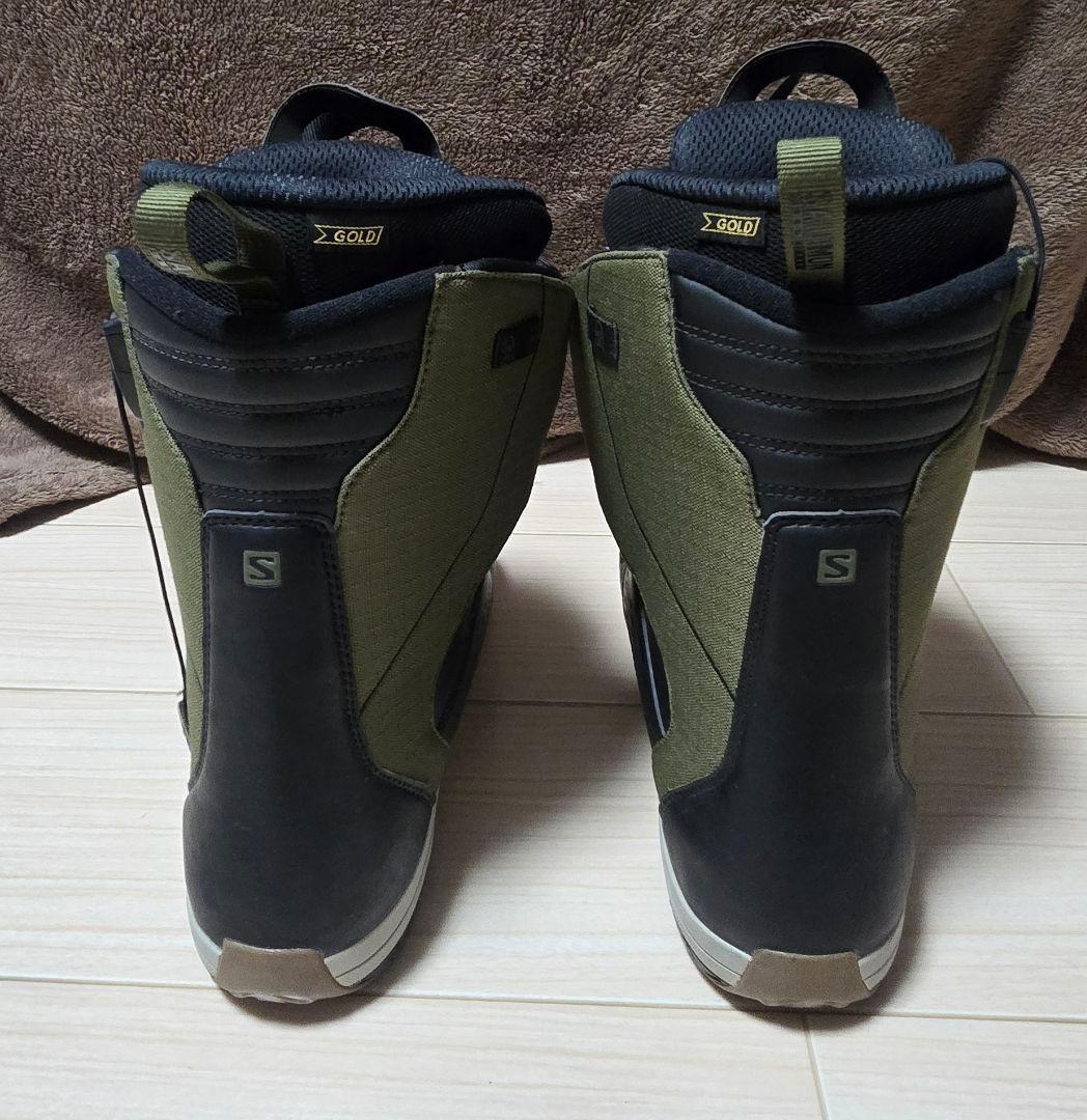 Salomon スノーボードブーツ ブラック/オリーブ