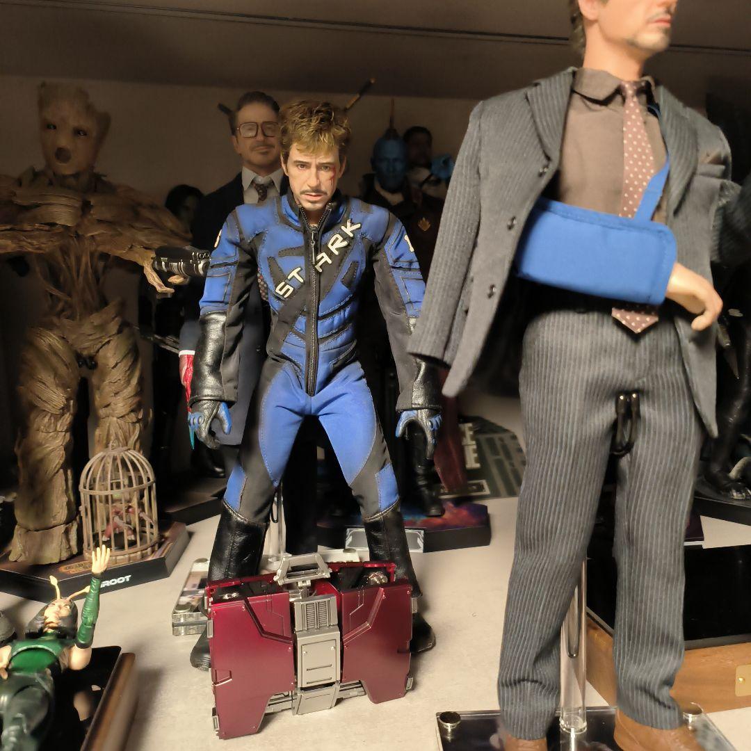 トニー・スターク アメコミフィギュア カスタムセット モナコカーレース