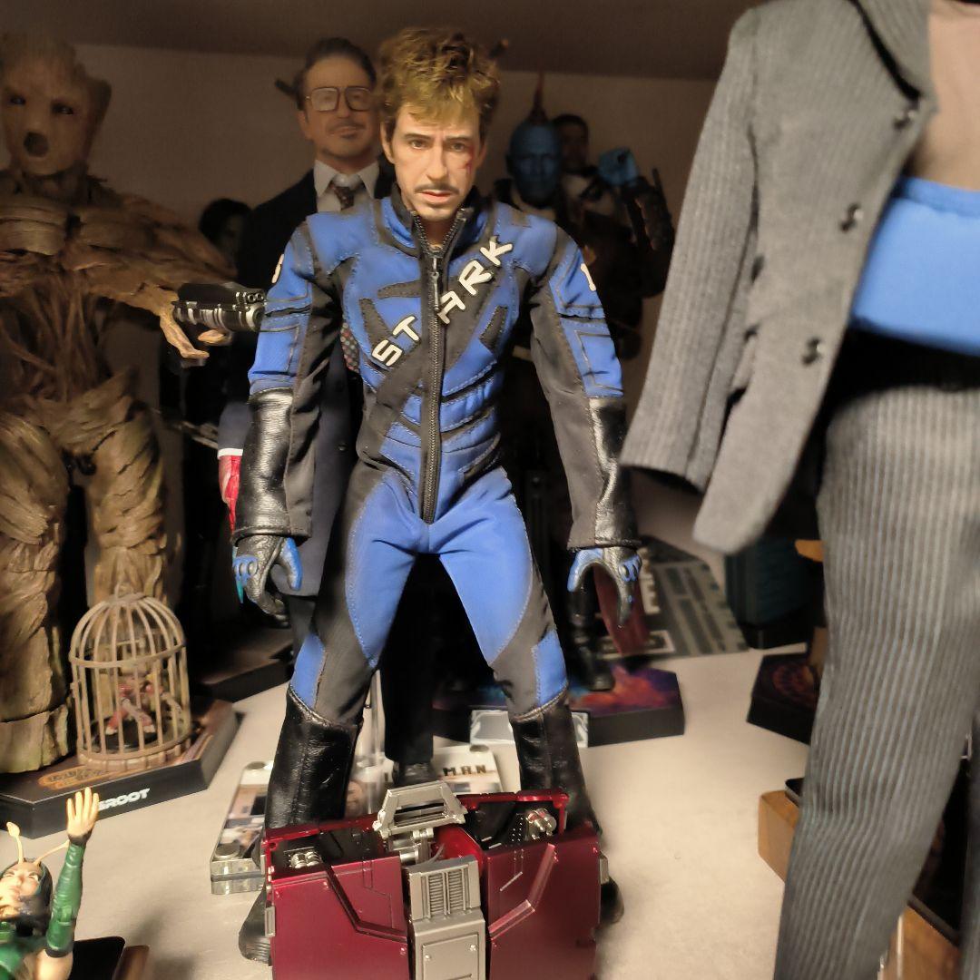 トニー・スターク アメコミフィギュア カスタムセット モナコカーレース