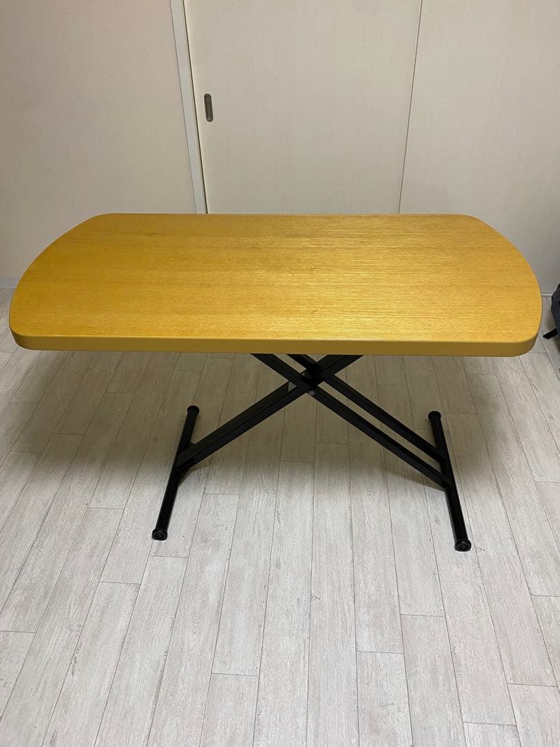 【直接引取可】昇降式テーブル 高さ24〜74 cm